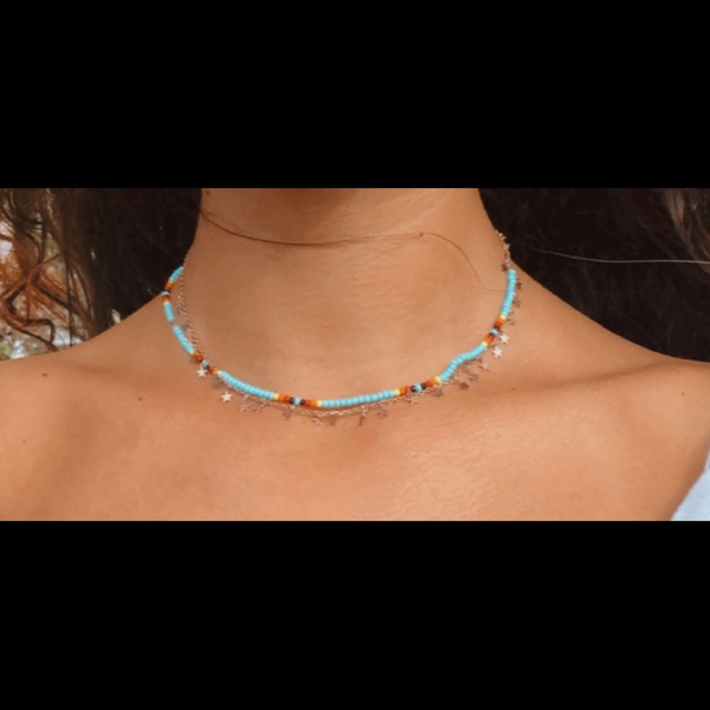 “Colors of the Wind” Beaded Choker!